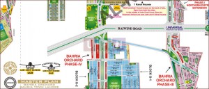 Bahria Orchard Phase 4 New Map