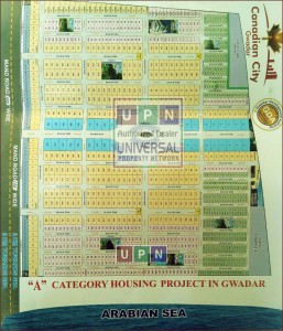 Canadian City Gwadar Map