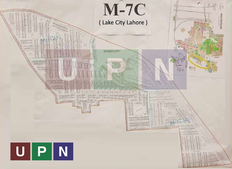 Lake City M7C map