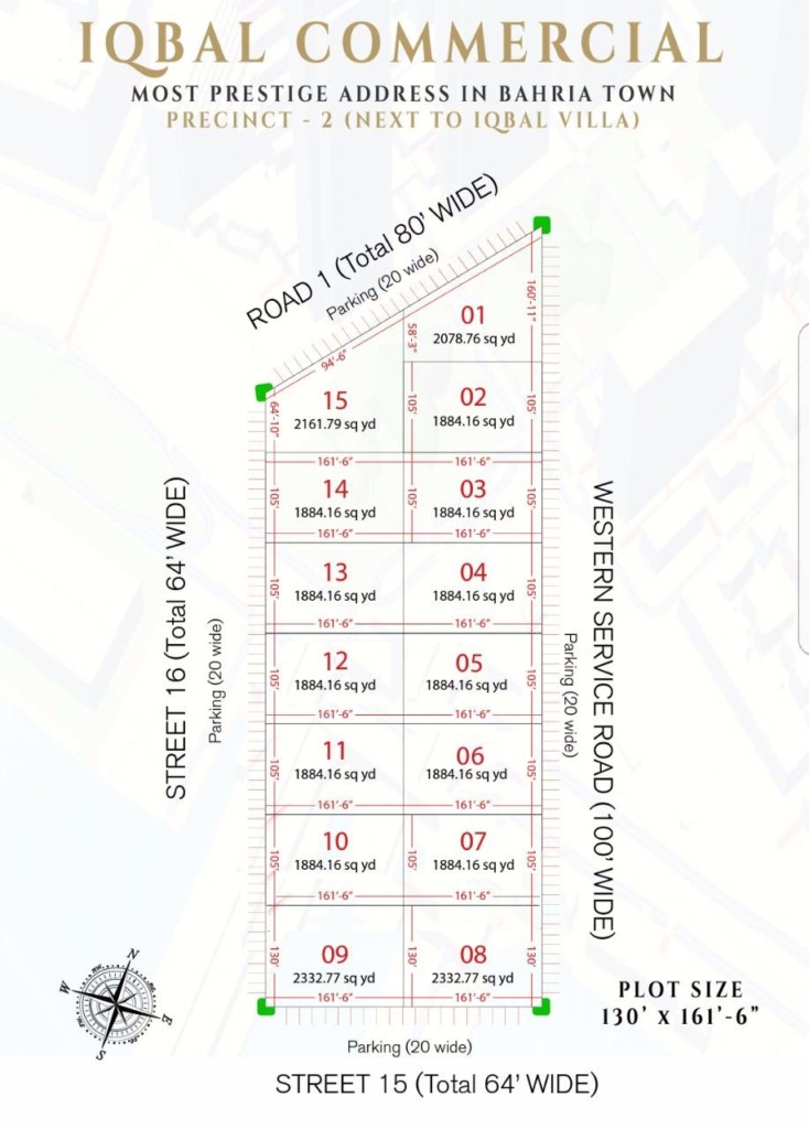 Iqbal Commercial Map