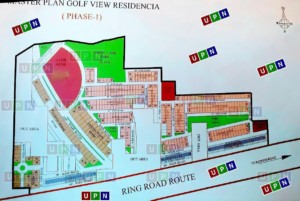 Golf-View-Residencia map