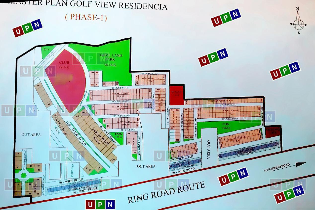 Golf-View-Residencia map