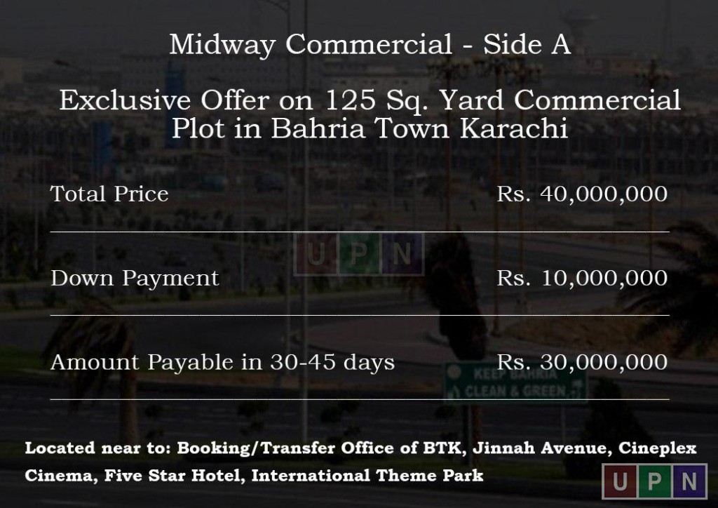 Midway Commercial New Payment Plan
