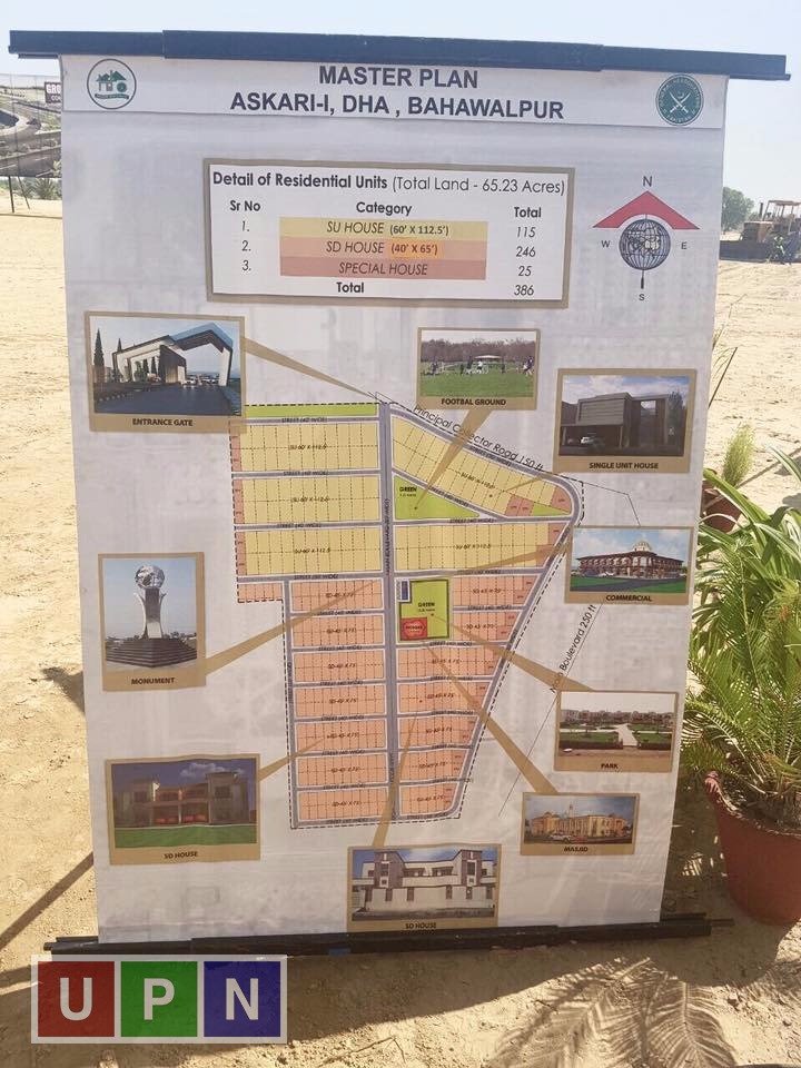 DHA Bahawalpur Askari 1 master plan