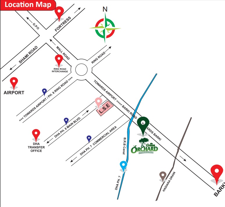 Green Orchard Map