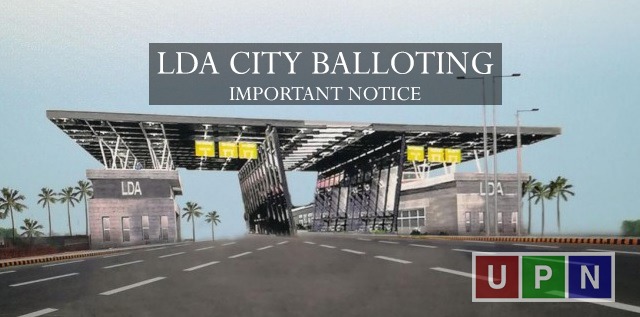 LDA City Balloting of Plot Files to Take Place Soon