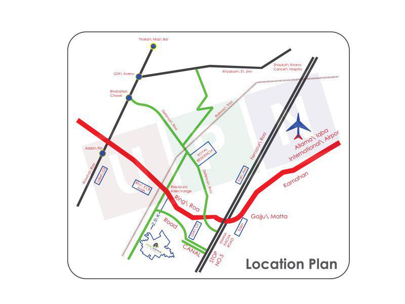 Park Avenue Housing Scheme Location