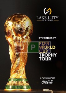 FIFA World Cup Trophy Coke Festival Lake City