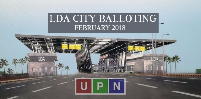LDA City Balloting in February 2018 – LDA City Lahore Latest