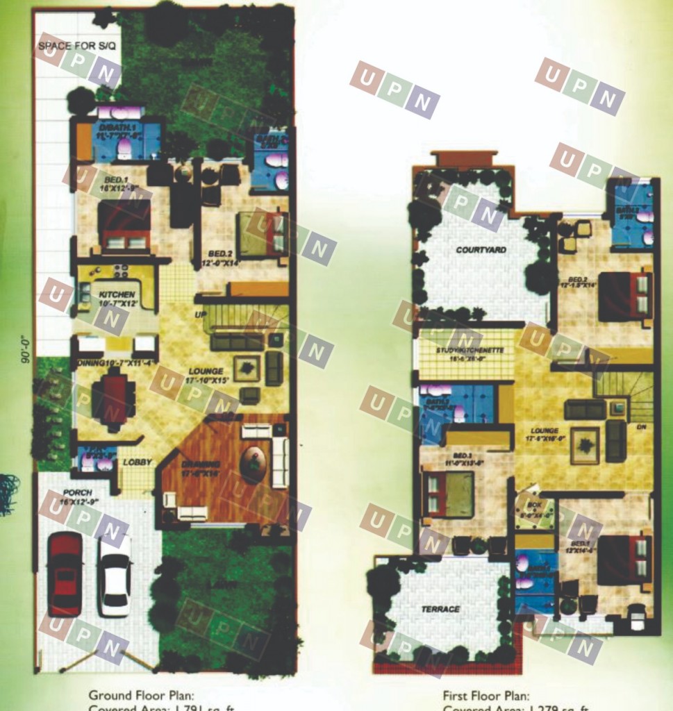 14 Marla Floor Plan