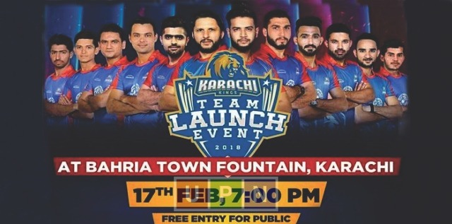 Bahria Town Karachi to host Karachi Kings Biggest Team Launch