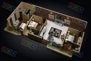 Floor Plan 5 deans apartments