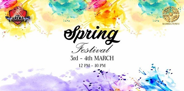 Spring Festival in Bahria Town Lahore at The Arena