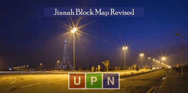 Jinnah Block Bahria Town Lahore -New Map with 10 Marla & 1 Kanal Plots
