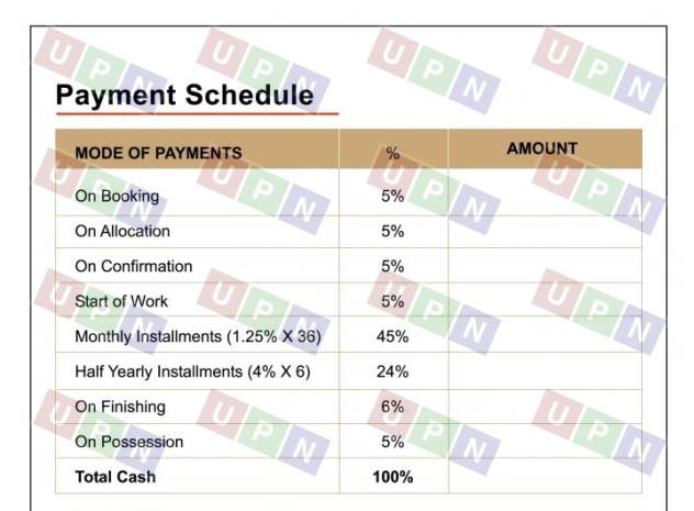 Payment Plan 1