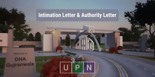 DHA Gujranwala – Get Intimation Letter Yourself or by Representative