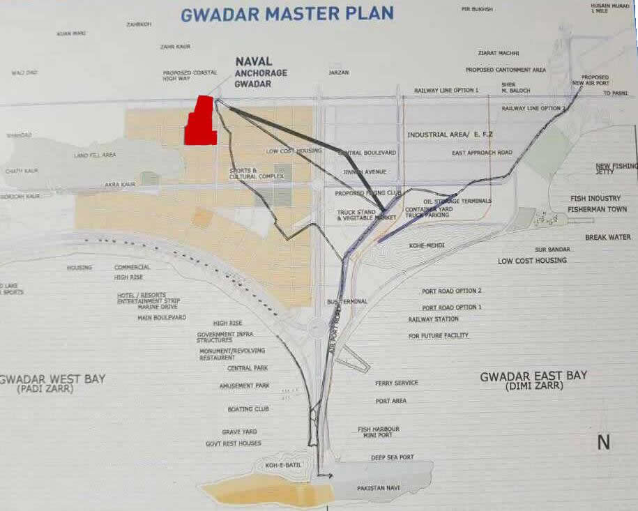 Naval Anchroage Location Map