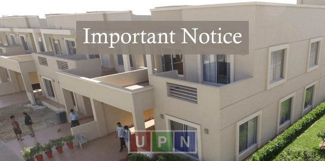 Important Notice for Bahria Homes, Iqbal Villas & Quaid Villas Owners