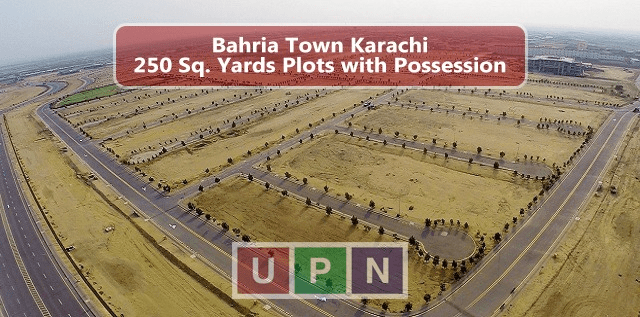 Bahria Town Karachi 250 Sq. Yards Plots with Possession – The Options