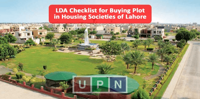 LDA Issues Checklist for Buying Plot in Housing Societies of Lahore – Checklist Issues LDA