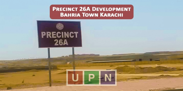 Precinct 26A Bahria Town Karachi – Development Gets Underway on Site