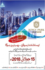 Kings Park Gwadar Rates