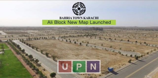 Bahria Town Karachi Ali Block New Map Launched – Precinct 12 New Map