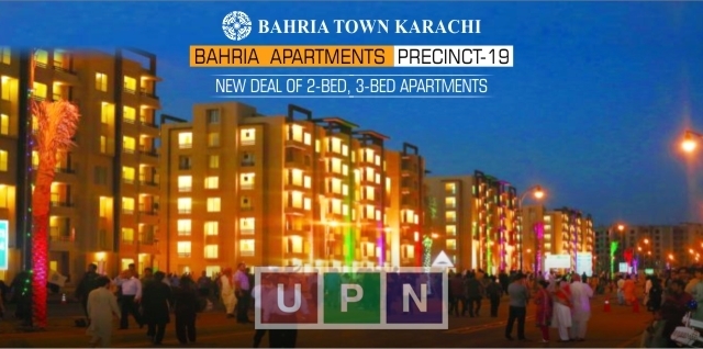 Bahria Town Karachi New Deal of 2-Bed, 3-Bed Apartments in Precinct 19
