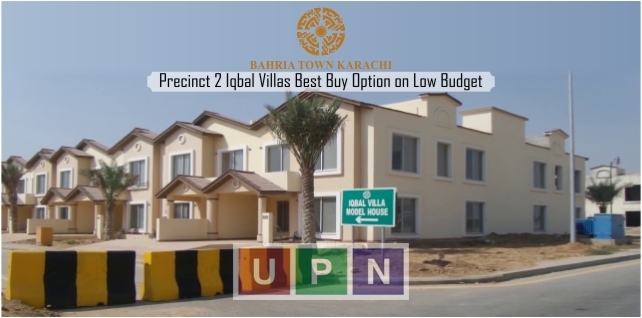 Bahria Town Karachi Precinct 2 Iqbal Villas Best Buy Option on Low Budget