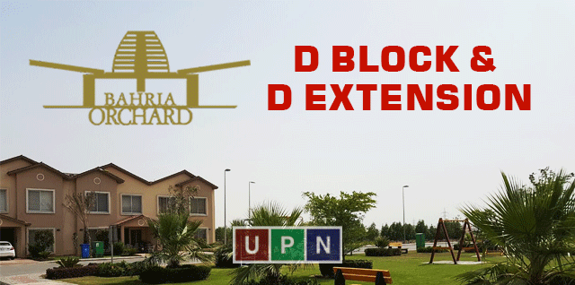 Bahria Orchard D Block & D Extension – All Latest Details of 8 Marla Plots