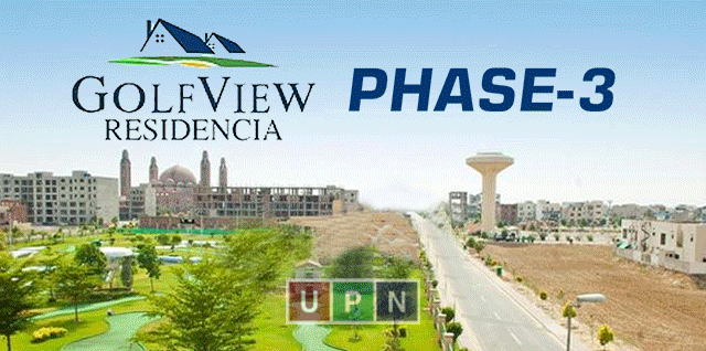 Economical Plots of 10 Marla in Golf View Residencia Phase 3