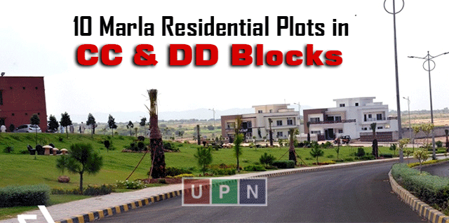 10 Marla Residential Plots in CC & DD Blocks – Outstanding Options for Luxury Residence in Bahria Town Lahore