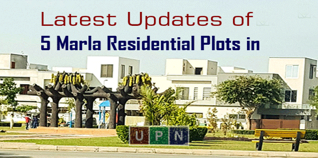 Latest Updates of 5 Marla Residential Plots in Ghaznavi Block Extension by UPN