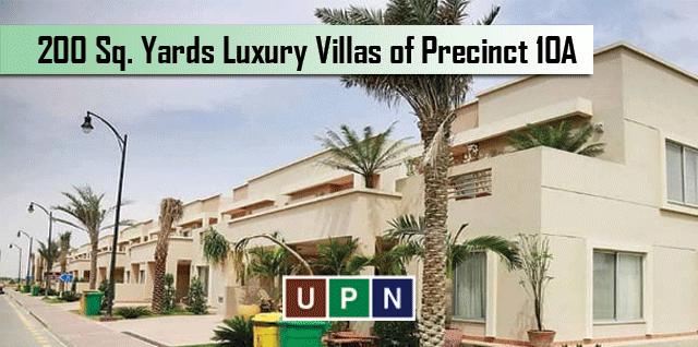 200 Sq. Yards Luxury Villas of Precinct 10A – Luxury Residence in Peaceful Atmosphere in Bahria Town Karachi