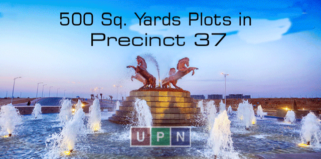 500 Sq. Yards Plots in Precinct 37 – Highly Recommended for Profitable Investment