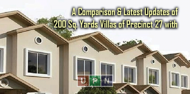 A Comparison & Latest Updates of 200 Sq. Yards Villas of Precinct 27 with 235 Sq. Yards Villas of Precinct 31