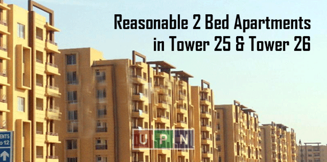 Reasonable 2 Bed Apartments in Tower 25 & Tower 26 Bahria Town Karachi – Latest Updates