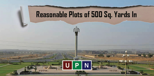Reasonable Plots of 500 Sq. Yards In Bahria Town Karachi- Attractive Opportunity For Investors