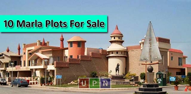 10 Marla Plots for Sale in Bahria Town Lahore