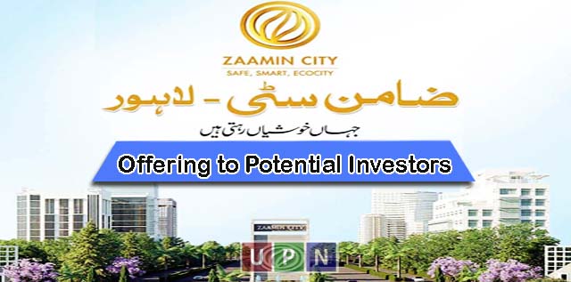 What Zaamin City Lahore is offering to Potential Investors?