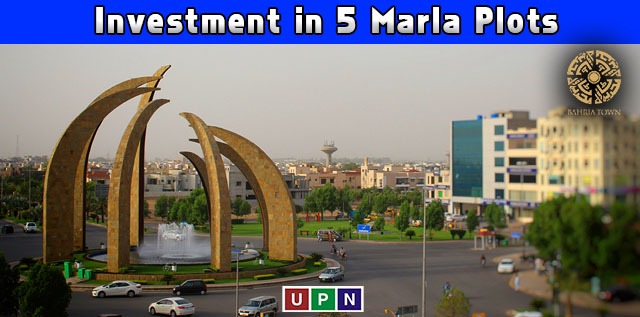 Investment in 5 Marla Plots in Bahria Town Lahore