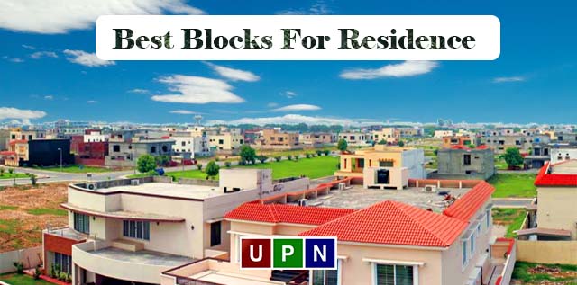 Best Blocks of Bahria Town Lahore For Residence