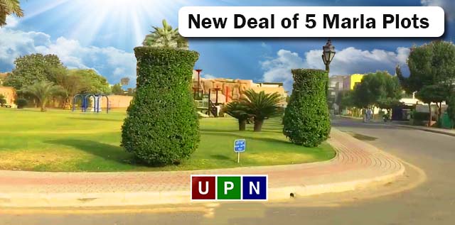 New Deal of 5 Marla Plots in Overseas B Block in Bahria Town Lahore