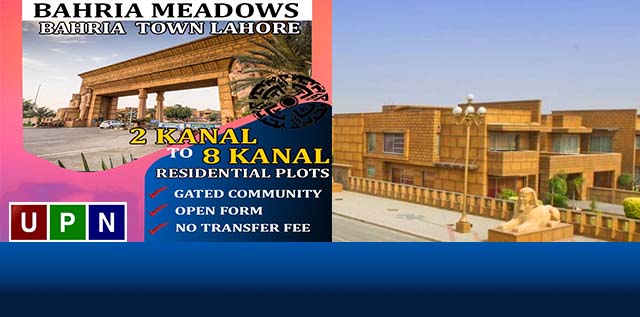 New Deal of Plots in Bahria Meadows Bahria Town Lahore