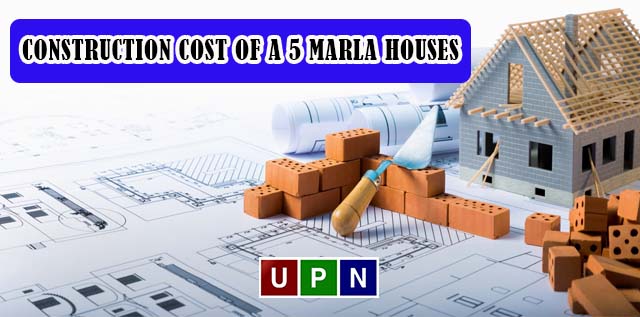 Construction Cost of a 5 Marla Houses in Bahria Town Lahore
