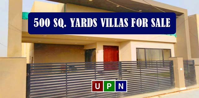 500 Sq. Yards Villas for Sale in Bahria Town Karachi