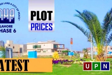 Latest Property Prices in DHA Lahore Phase 6 and Phase 7