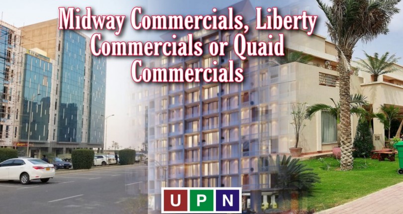 Midway Commercials, Liberty Commercials or Quaid Commercials in Bahria Town Karachi