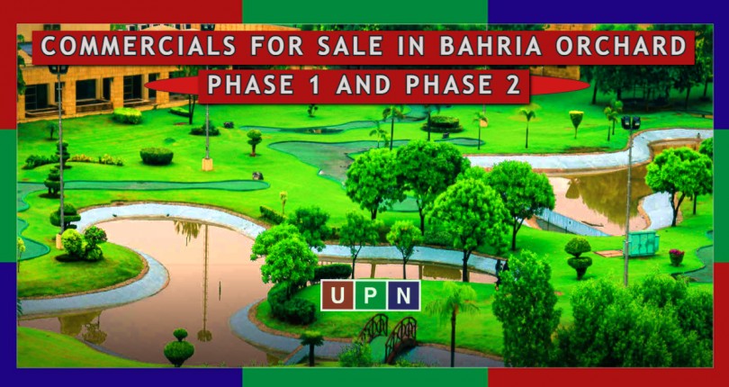 Commercials for Sale in Bahria Orchard Phase 1 and Phase 2