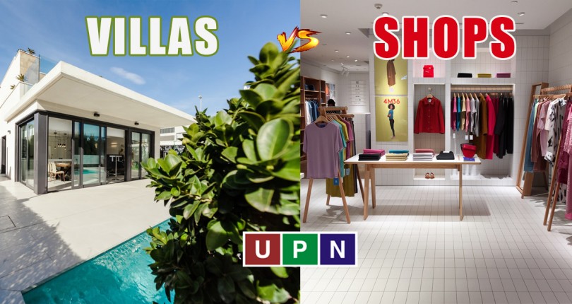 Villas or Shops – Which is Good for Investment in Lahore